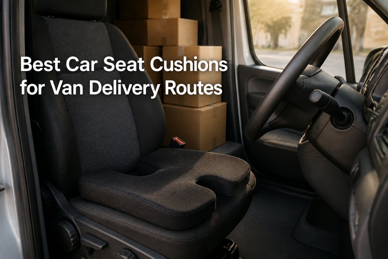 Best Car Seat Cushions for Van Delivery Routes