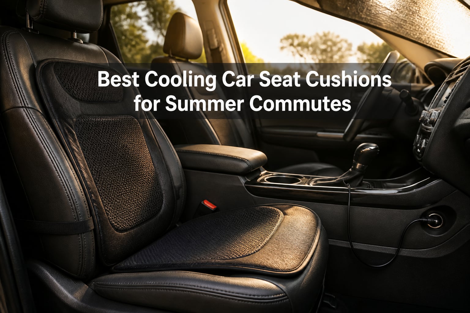 Best Cooling Car Seat Cushions for Summer Commutes