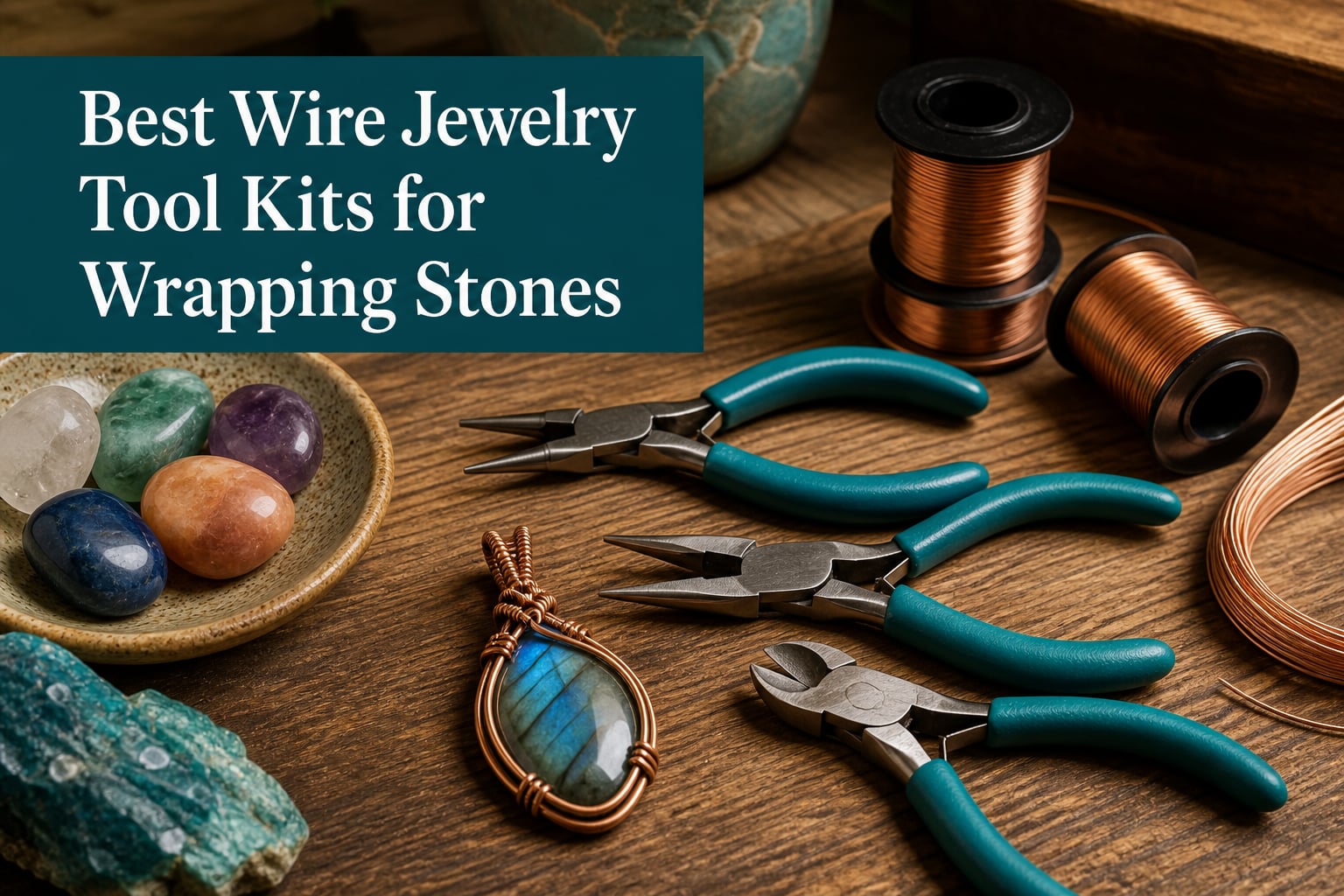 Best Wire Jewelry Tool Kits for Wrapping Stones
