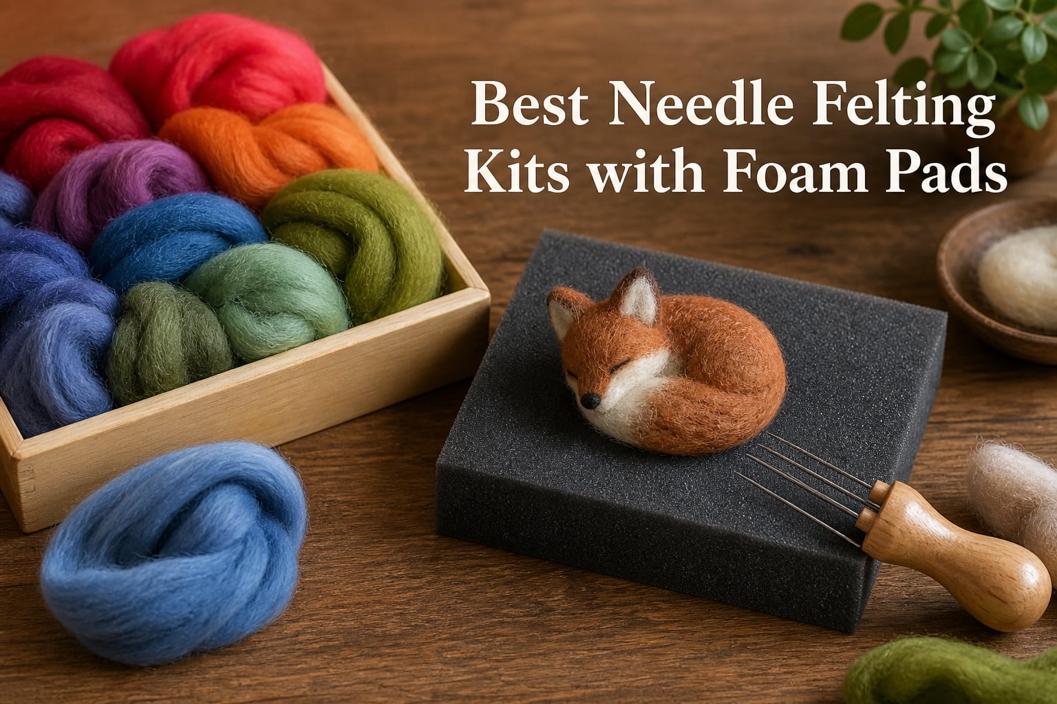 Best Needle Felting Kits with Foam Pads