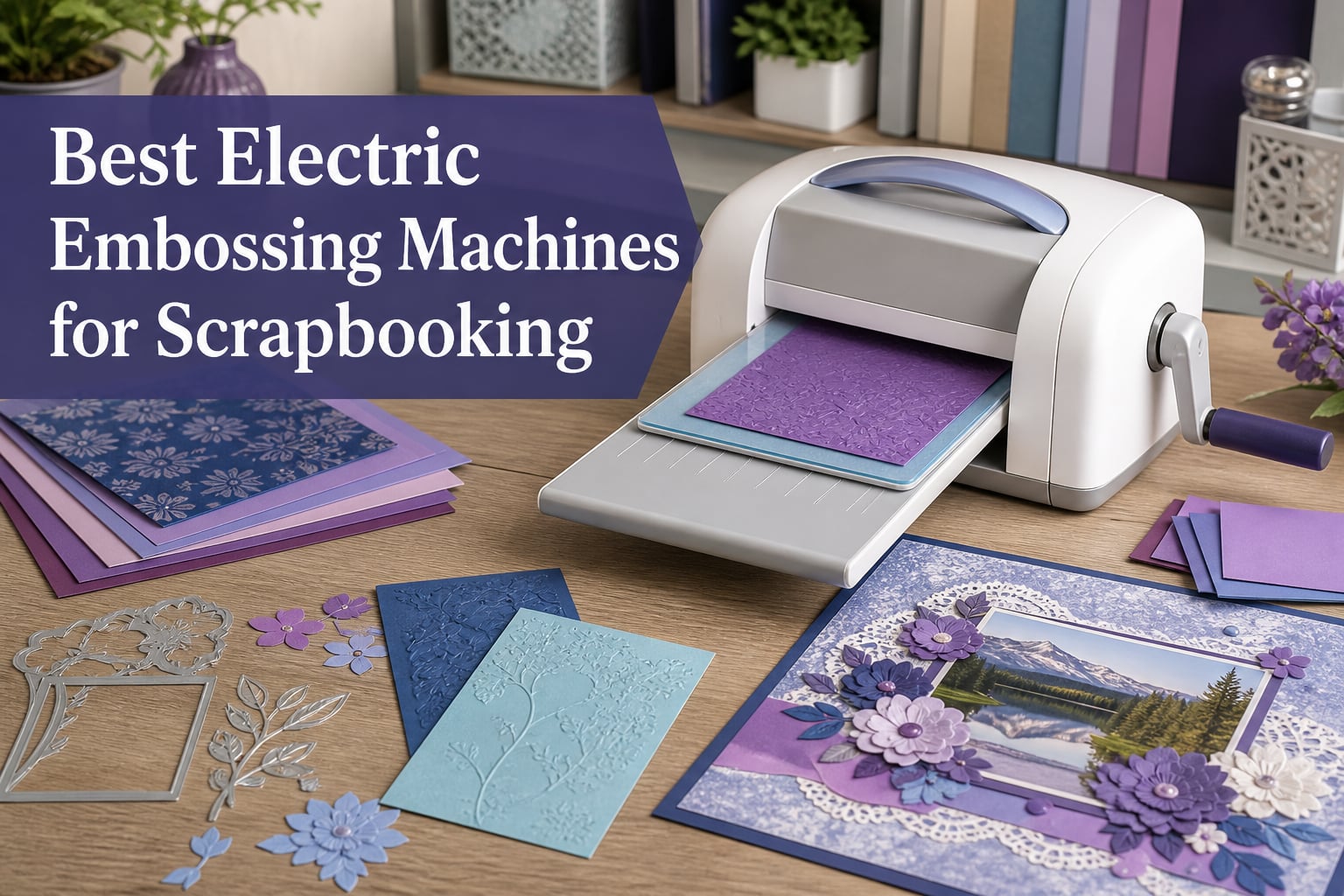 Best Electric Embossing Machines for Scrapbooking