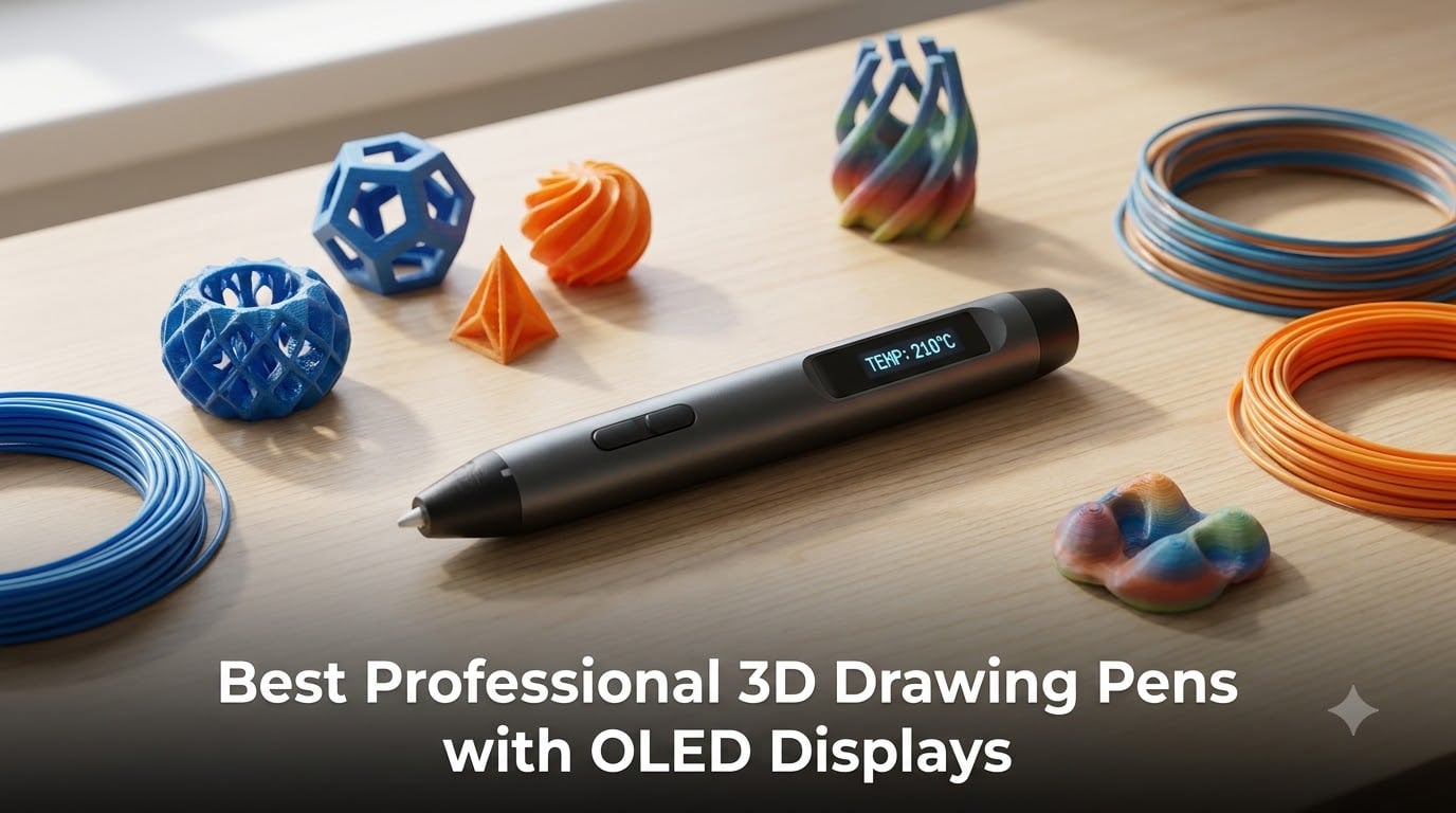 Best Professional 3D Drawing Pens with OLED Displays