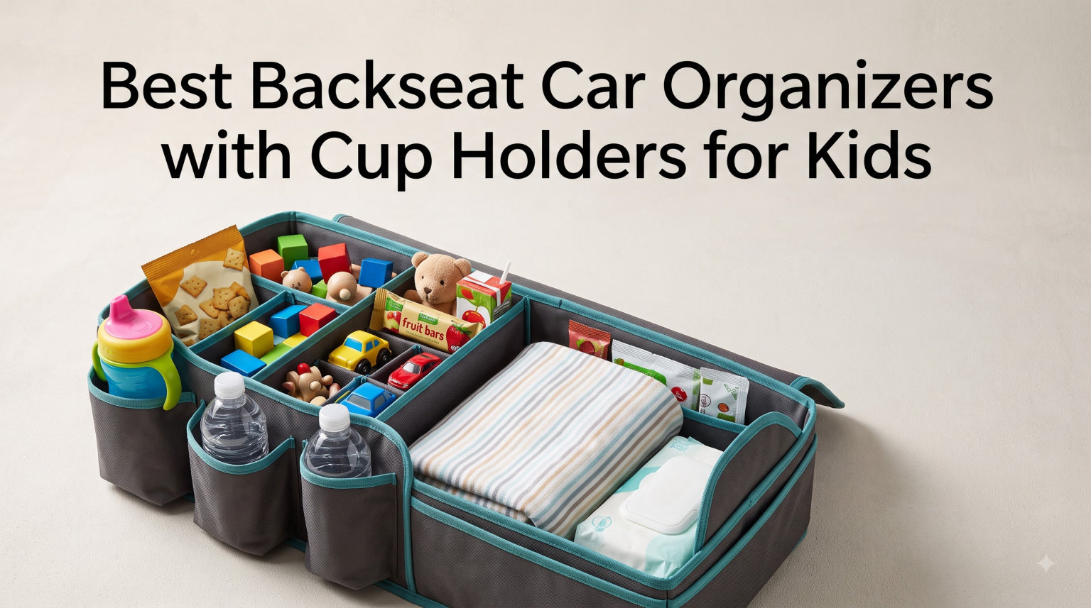 Best Backseat Car Organizers with Cup Holders for Kids