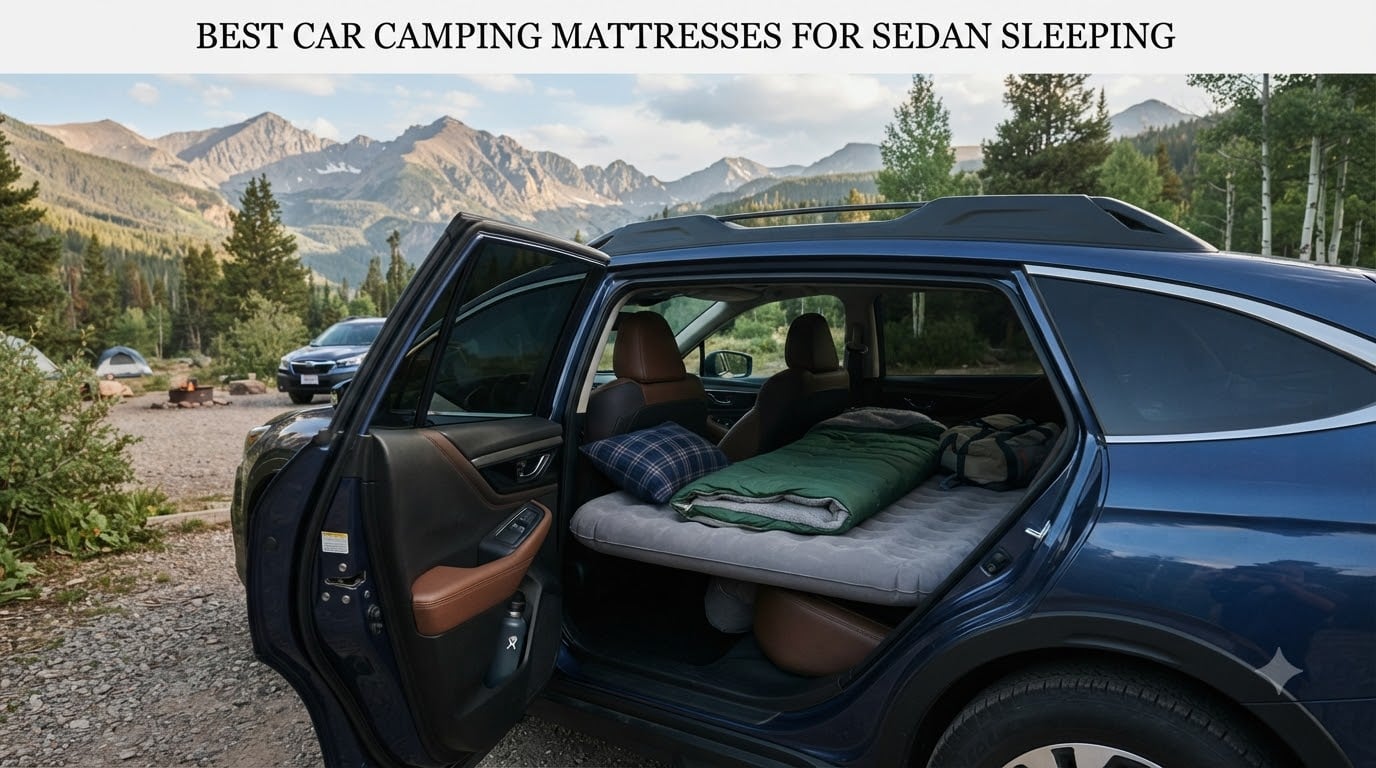 Best Car Camping Mattresses for Sedan Sleeping