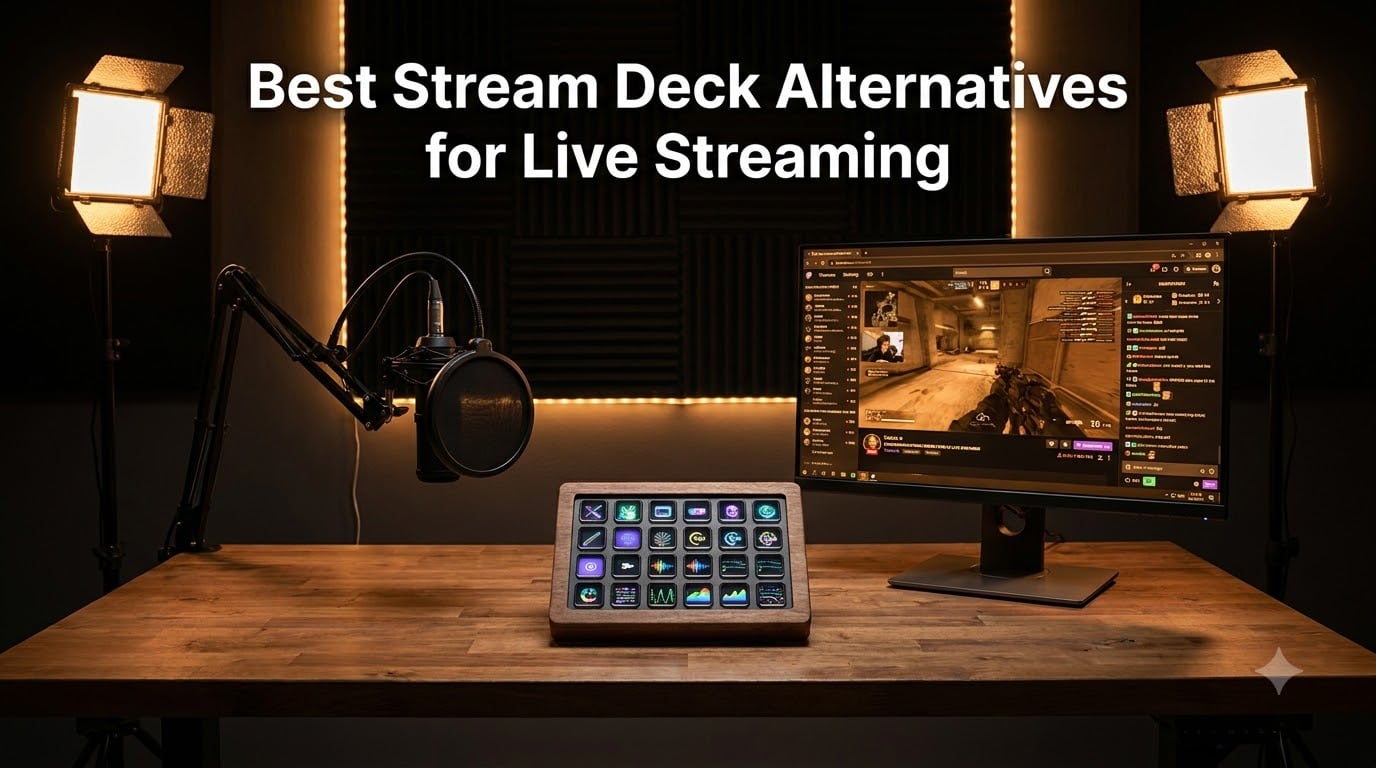 Best Stream Deck Alternatives for Live Streaming