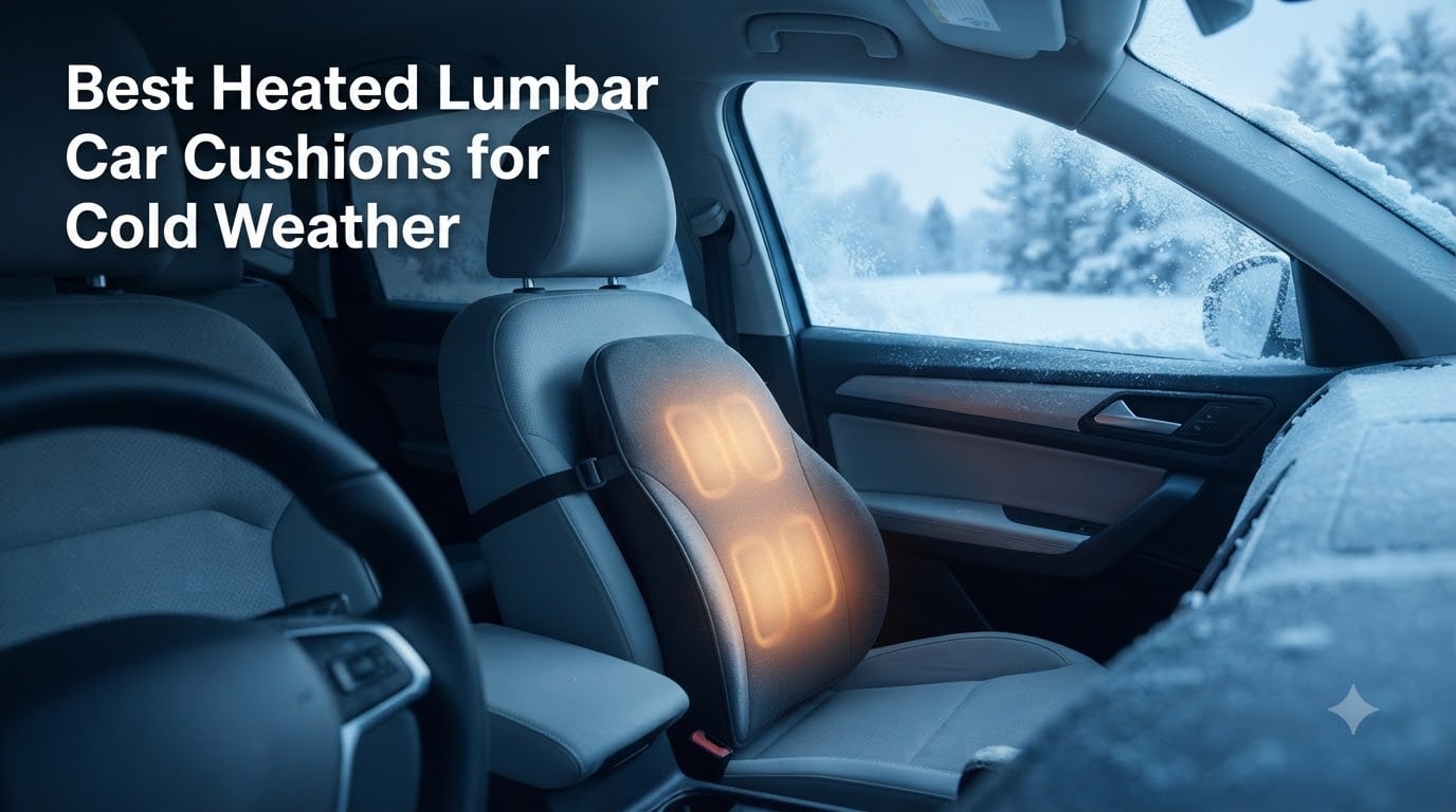 Best Heated Lumbar Car Cushions for Cold Weather