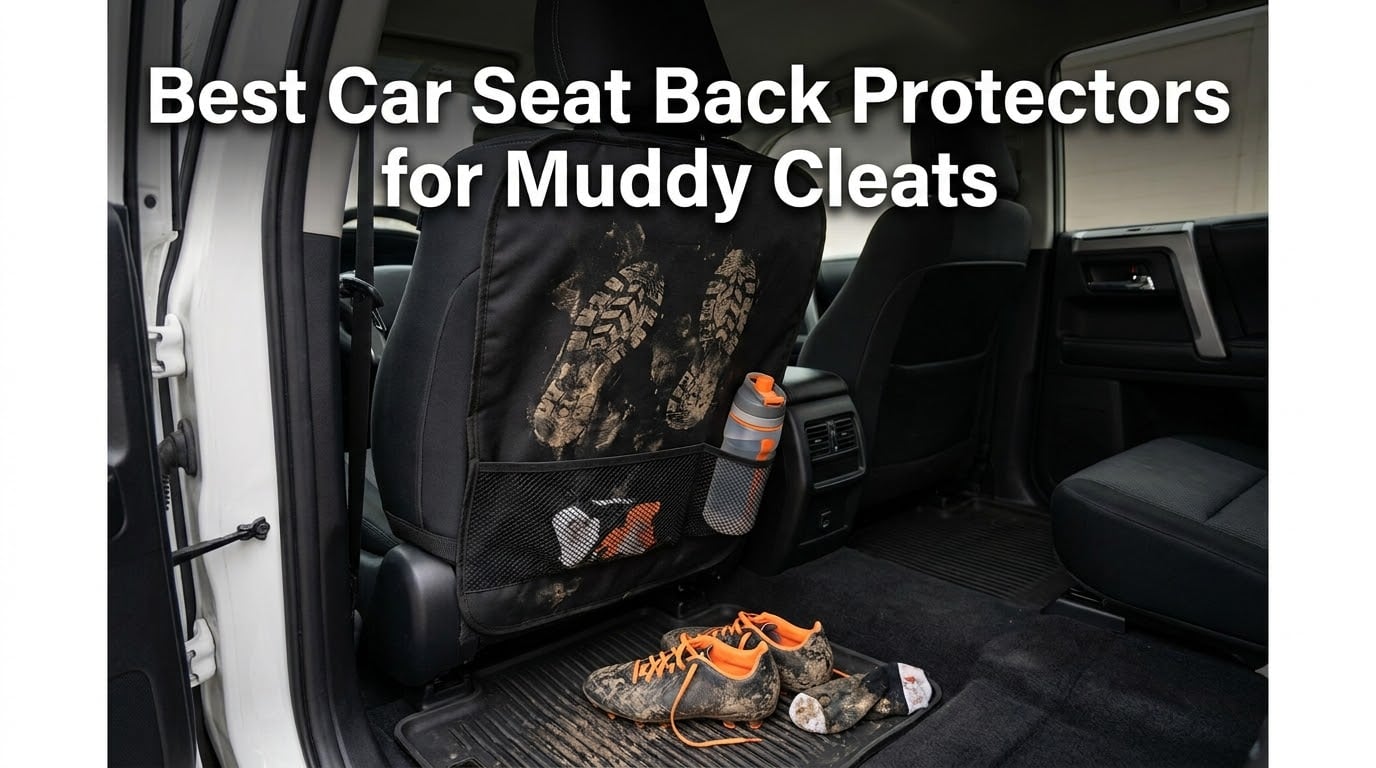 Best Car Seat Back Protectors for Muddy Cleats