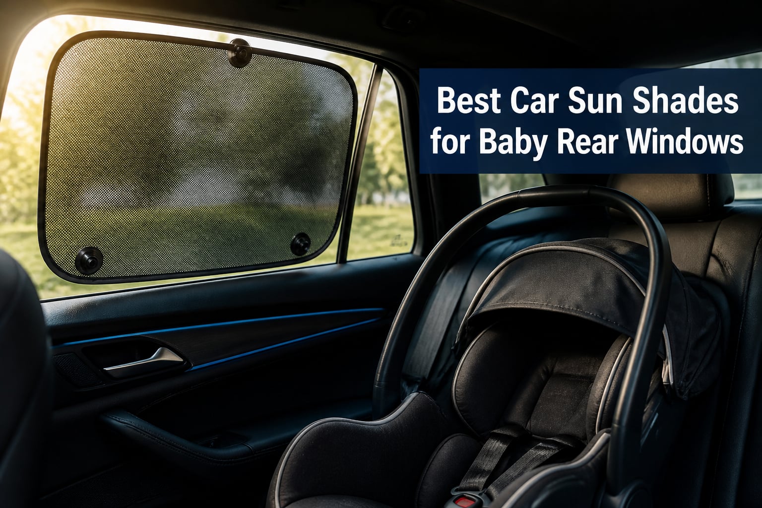 Best Car Sun Shades for Baby Rear Windows