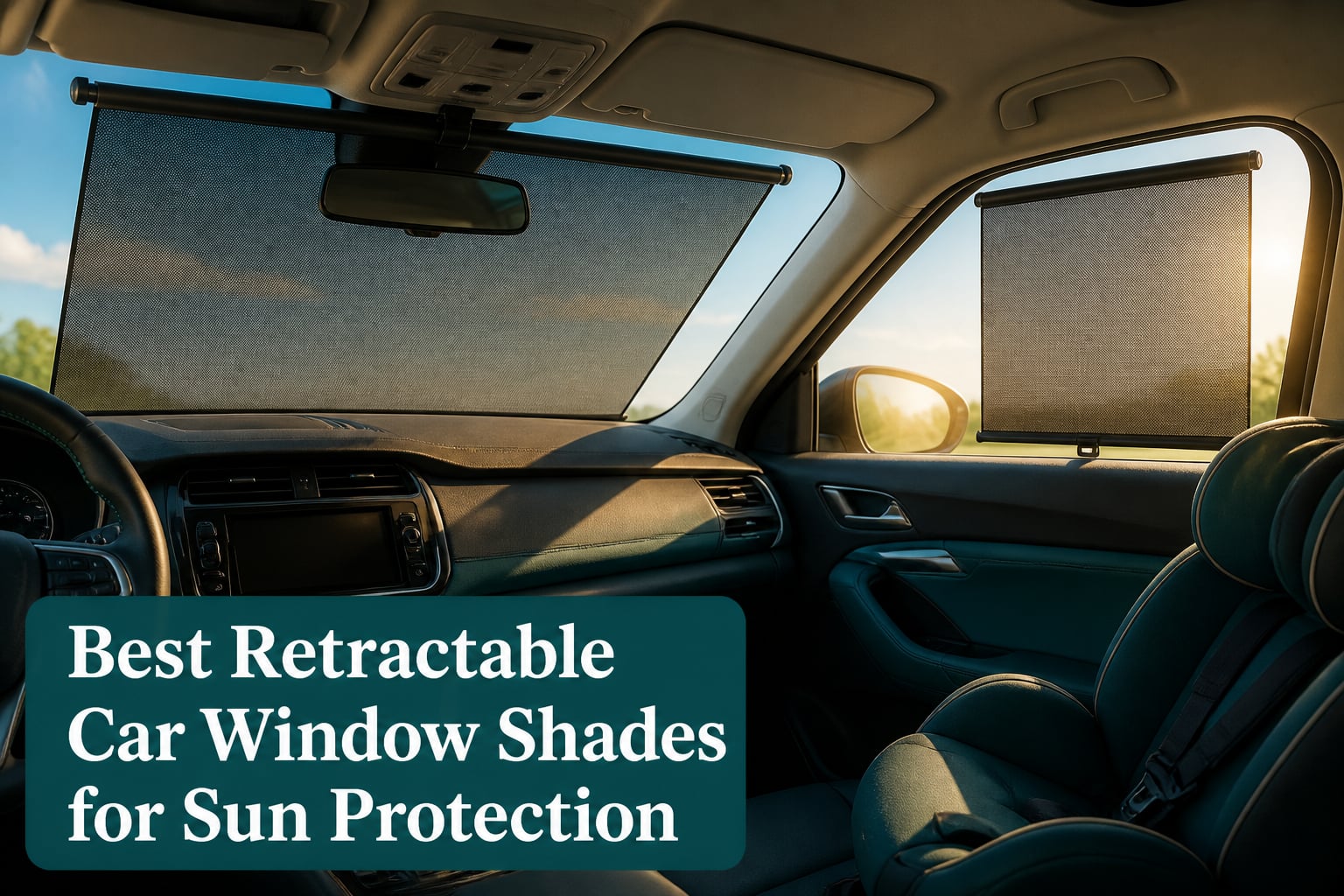 Best Retractable Car Window Shades for Sun Protection