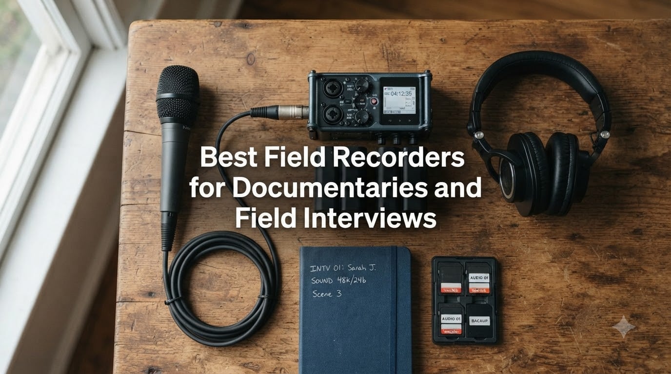 Best Field Recorders for Documentaries and Field Interviews