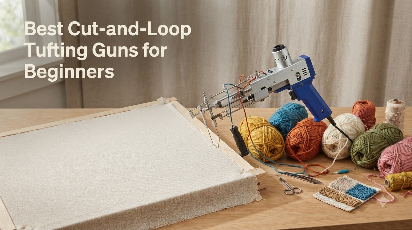 Best Cut-and-Loop Tufting Guns for Beginners