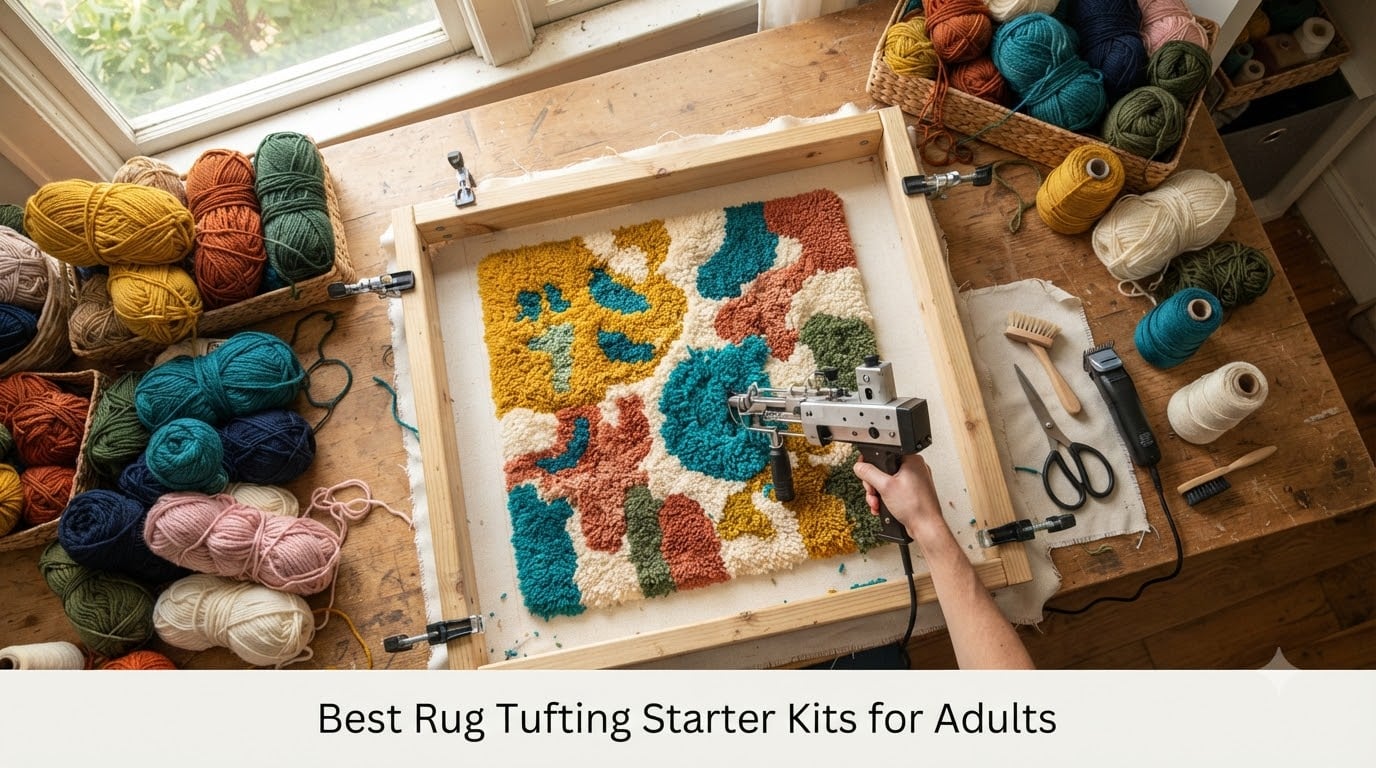 Best Rug Tufting Starter Kits for Adults
