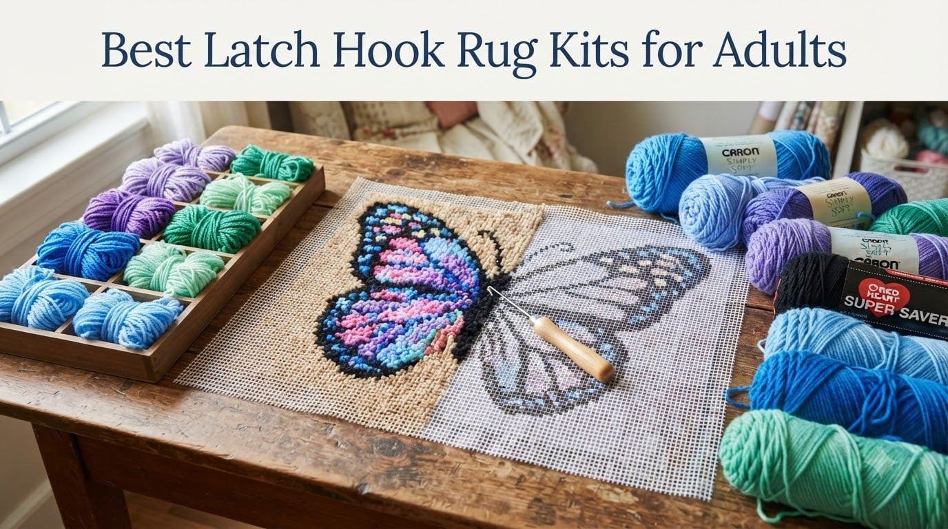 Best Latch Hook Rug Kits for Adults