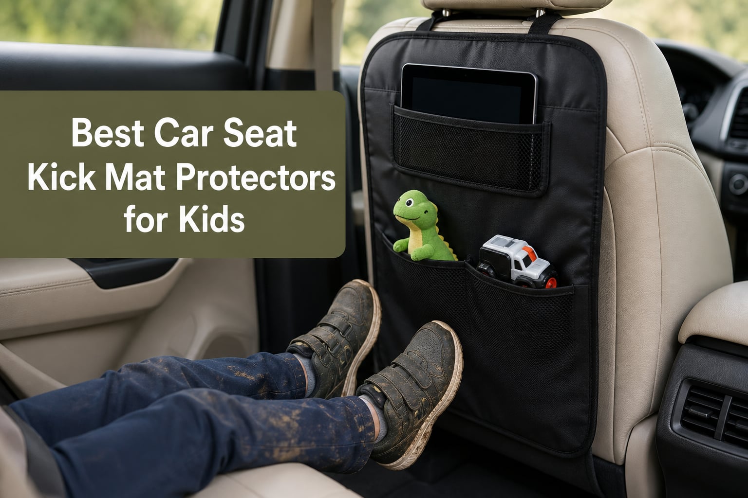 Best Car Seat Kick Mat Protectors for Kids