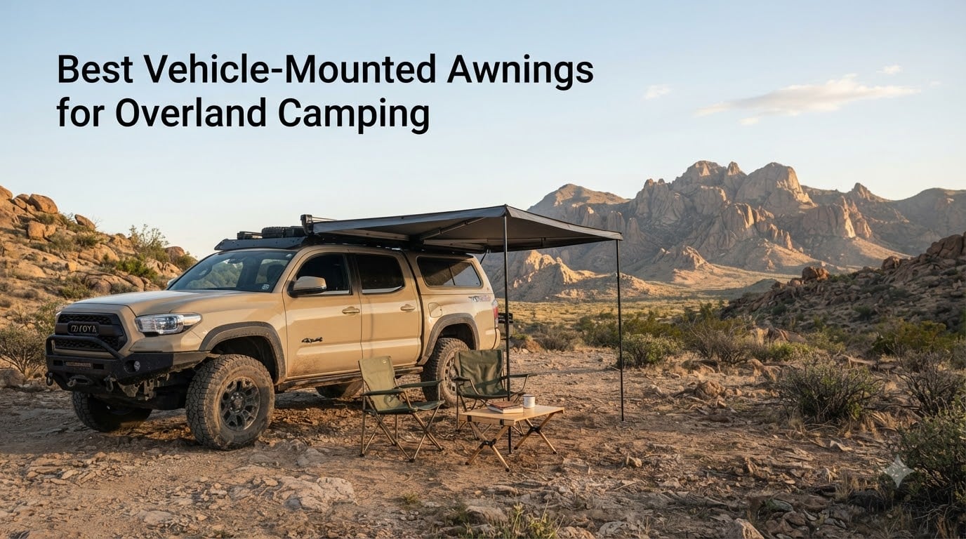 Best Vehicle-Mounted Awnings for Overland Camping