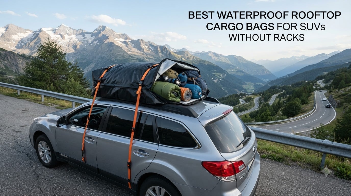Best Waterproof Rooftop Cargo Bags for SUVs Without Racks