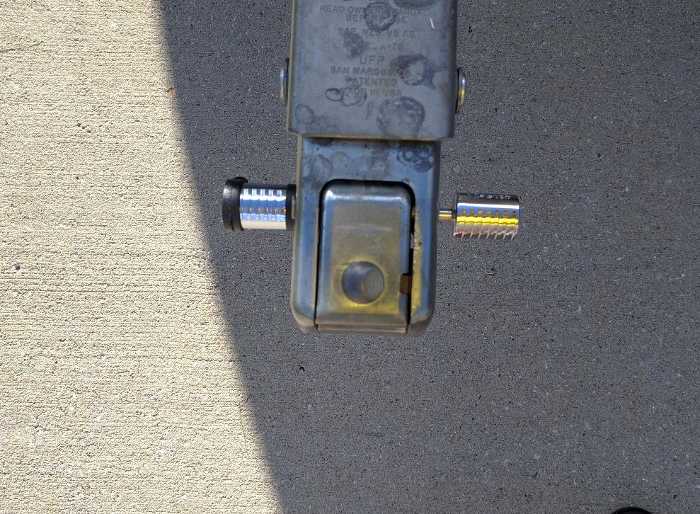 Master Lock 1471DAT Trailer Coupler Latch Lock, 3-4/10