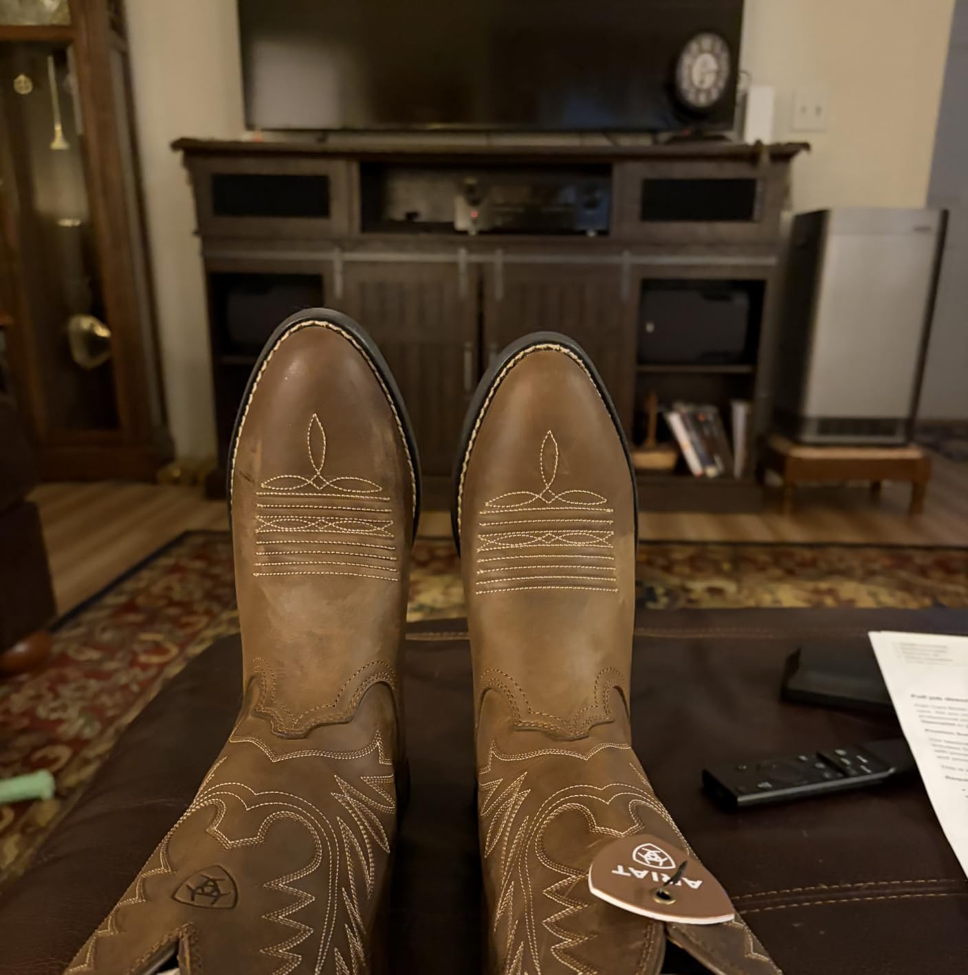 Ariat Women's Heritage Western R Toe Western Cowboy Boot customer photo 2