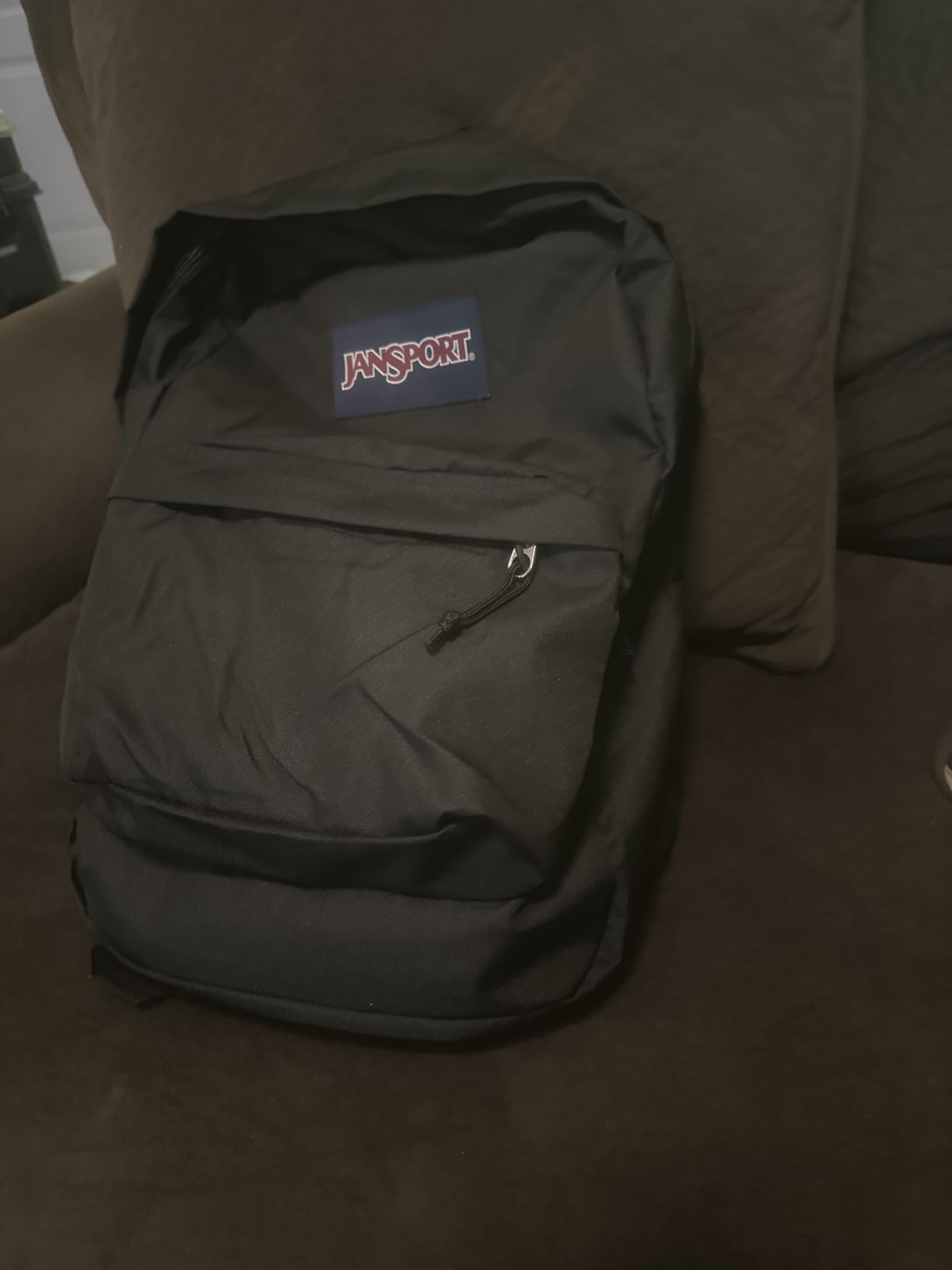 JanSport SuperBreak One Backpacks - Durable, Lightweight Bookbag with 1 Main Compartment, Front Utility Pocket with Built-in Organizer - Premium Backpack, Black customer photo 1