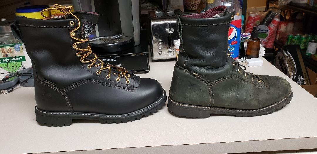 Georgia Boot Men's Low Heel Logger GORE-TEX Waterproof Insulated Work Boots customer photo 2