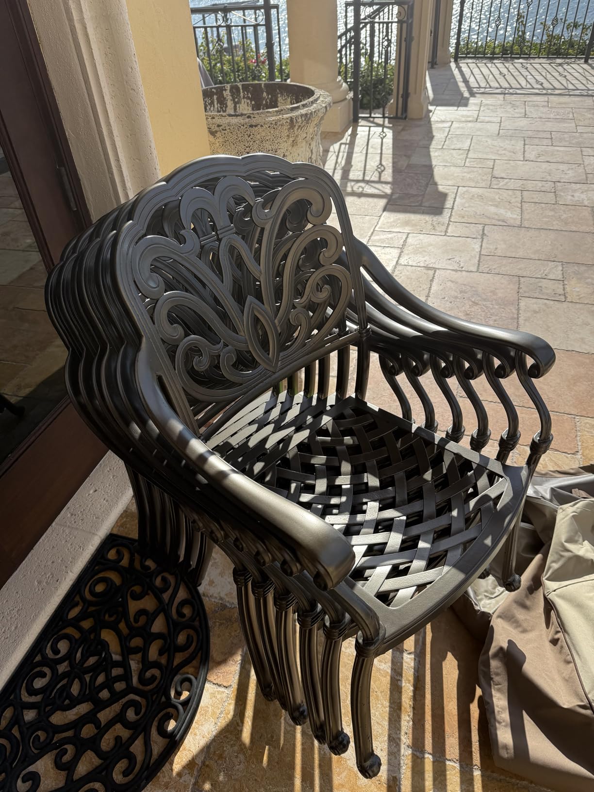 Classic Accessories Veranda Water-Resistant 25.5 Inch Stackable Patio Chair Cover customer photo 1
