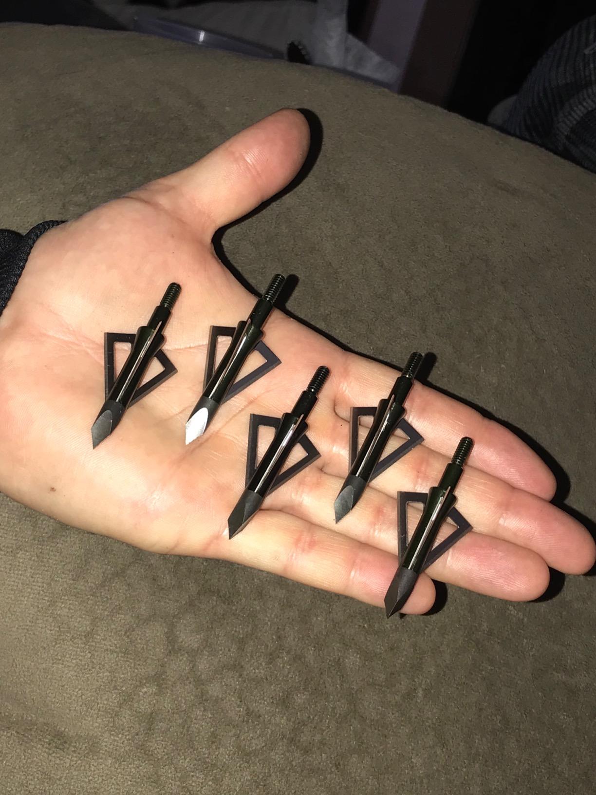 Muzzy Bowhunting 3 Blade Archery Arrow Broadhead 100 or 125 Grain - 6 Pack customer photo 1