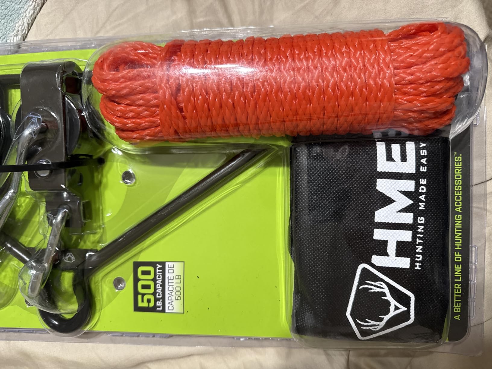 HME Products 4:1 Game Hanging Gambrel 1200lbs customer photo 2