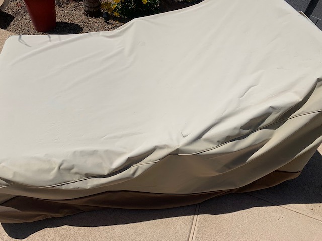 Classic Accessories Veranda Water-Resistant 78 Inch Patio Day Chaise Lounge Chair Cover, Patio Furniture Covers customer photo 1