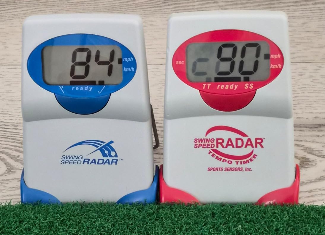 swing speed radar - Golf Training Tool - Accurate Club Speed Measurement 20-200 MPH - Portable Doppler Radar for Distance & Consistency Training - US Made customer photo 2