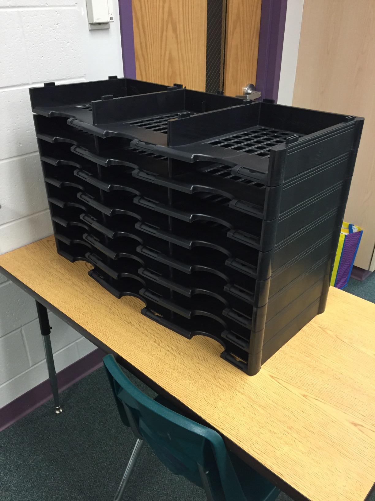 Storex 12-Compartment Literature Organizer/Document Sorter, Grey (61601U01C) customer photo 1