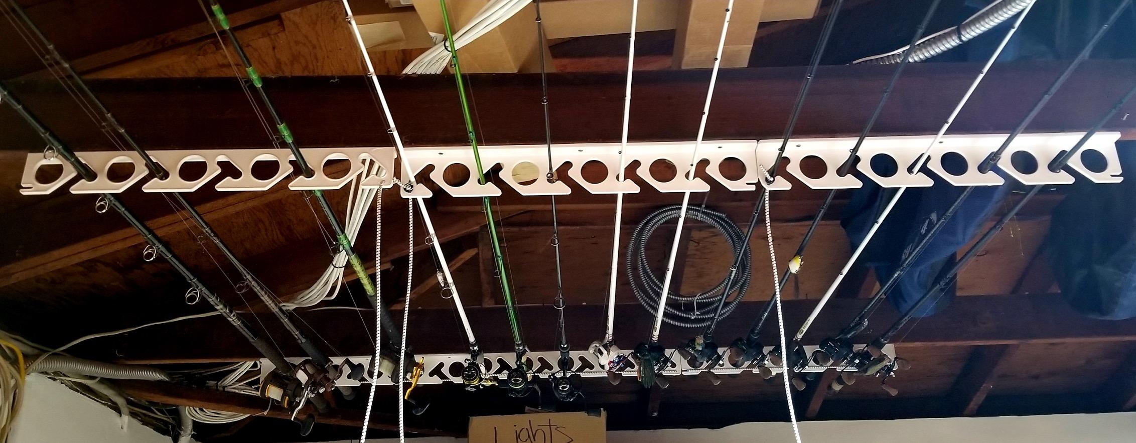 ColdTuna Ultimate Rod Sitter - 10 Fishing Rod Storage Rack customer photo 2