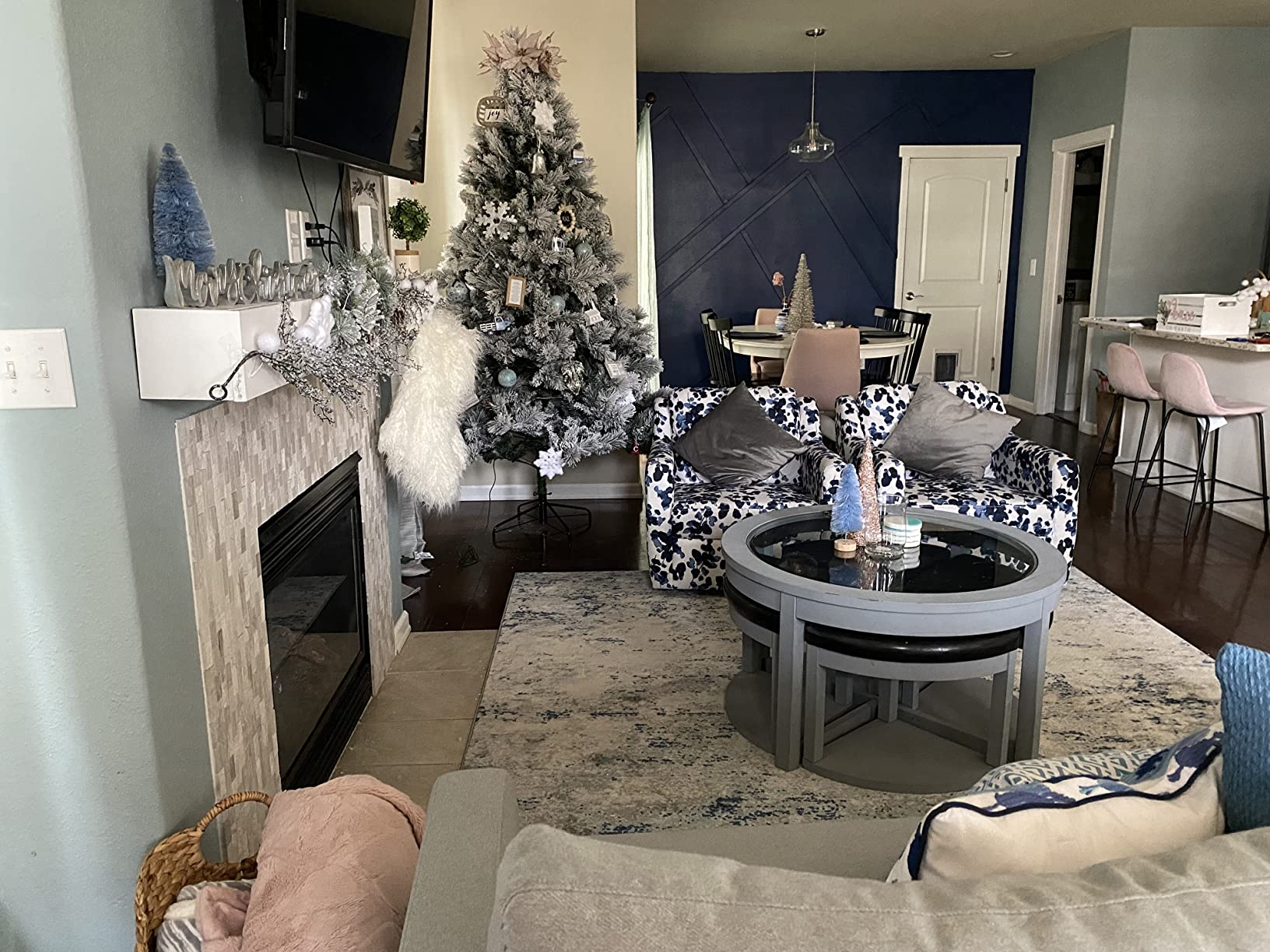 SAFAVIEH Non Slip Anti Skid Grippy Stay in place Rug Pad Under Carpet, Stable on all Hard Floors (9' x 12') customer photo 1