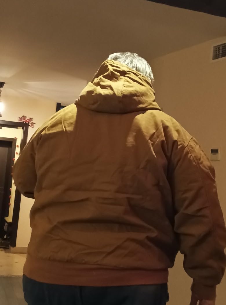 DRI DUCK Cheyenne Men's Cotton Canvas Hooded Work Jacket, 5020 customer photo 1