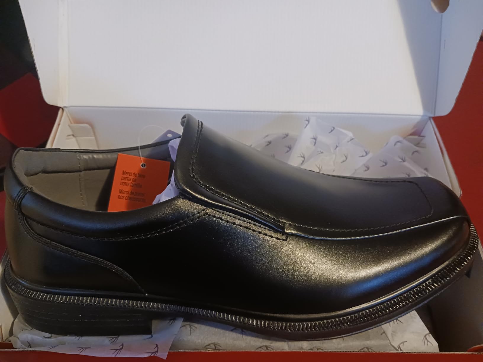 Deer Stags Men's Greenpoint Dress Shoes Comfortable Slip On Formal Loafers for Weddings, Church, Office, Prom customer photo 1