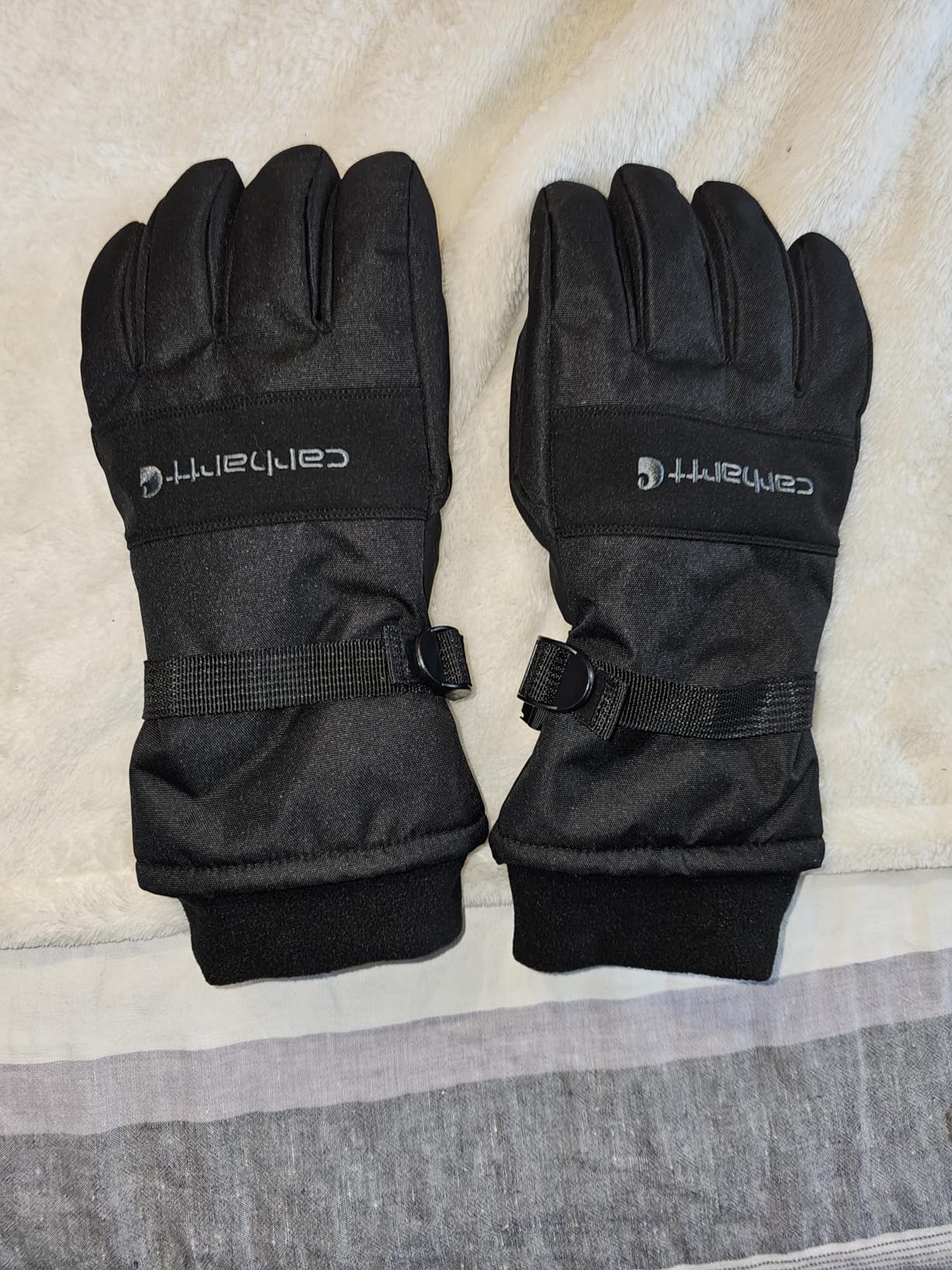 Carhartt Men's Waterproof Insulated Knit Cuff Glove customer photo 2