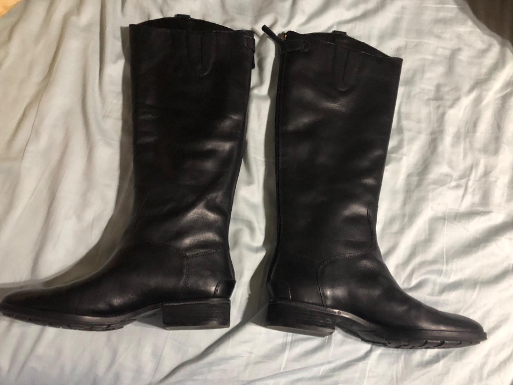 Sam Edelman Women's Penny Leather Riding Boot customer photo 2