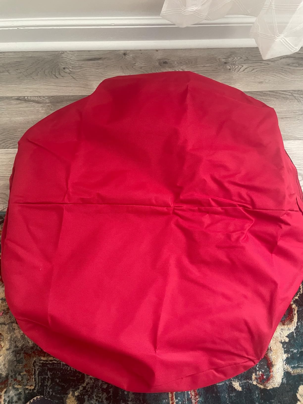 Christmas Wreath Storage Container, Wreaths Up to 36 Inch Diameter | Santa's Bags Wreath Storage Bag, Hooks Directly to Wire Frames to Prevent Sagging and Deformed Shape customer photo 2