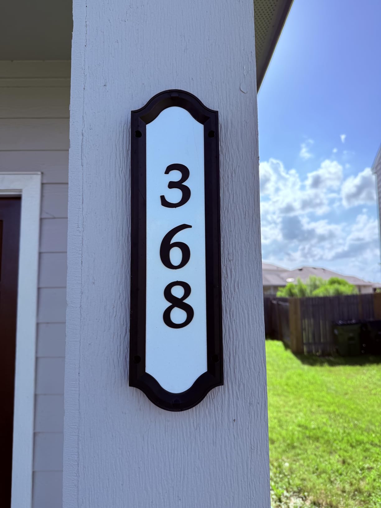 Whitehall Products Nite Bright Address Sign, 16