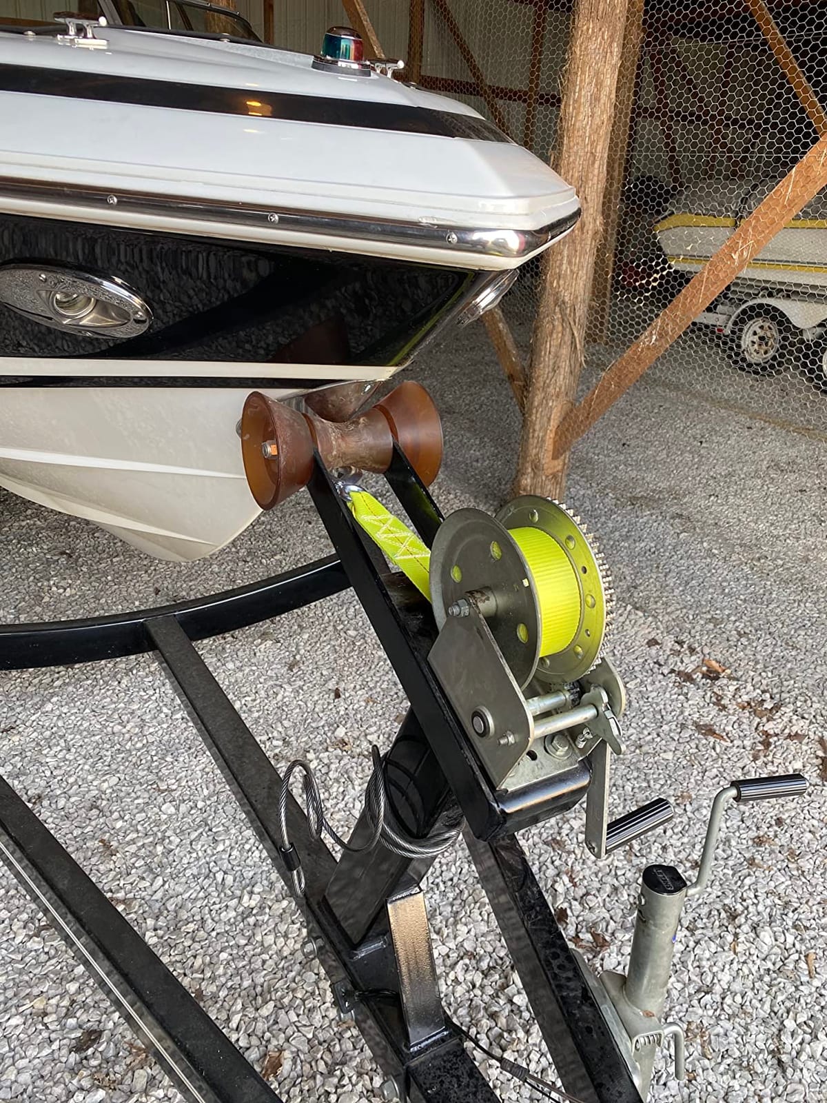 Yellow Trailer Winch Replacement Strap 2