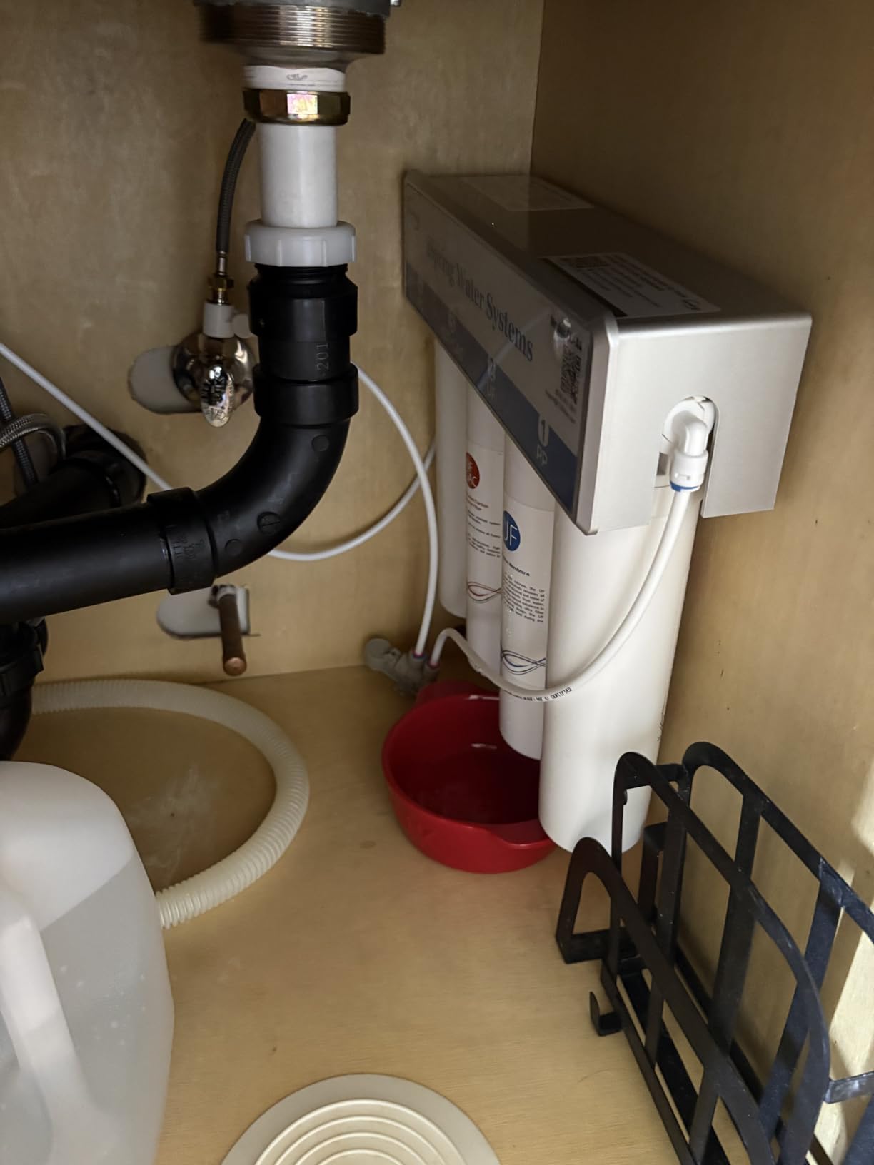 iSpring CU-A4 4-Stage Ultra Filtration Under Sink Water Filter System customer photo 2