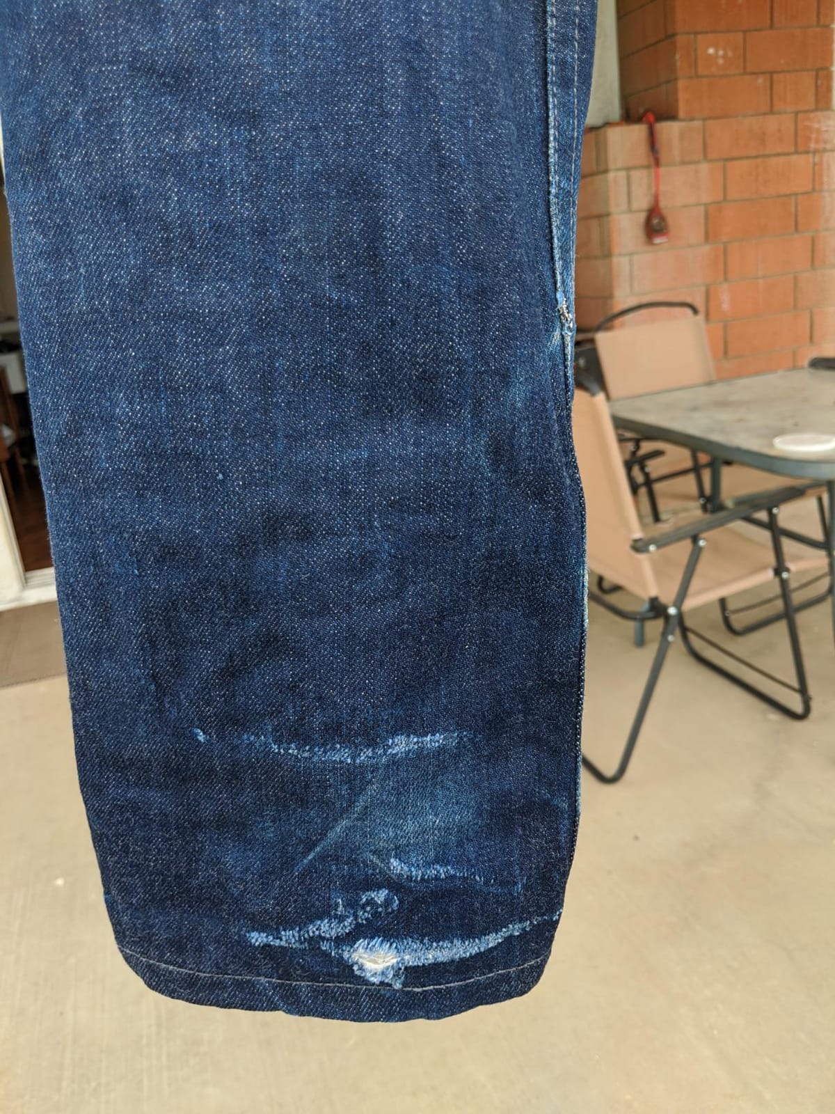 Naked & Famous Denim Men's Weird Guy Midrise Tapered-Leg Jean customer photo 1