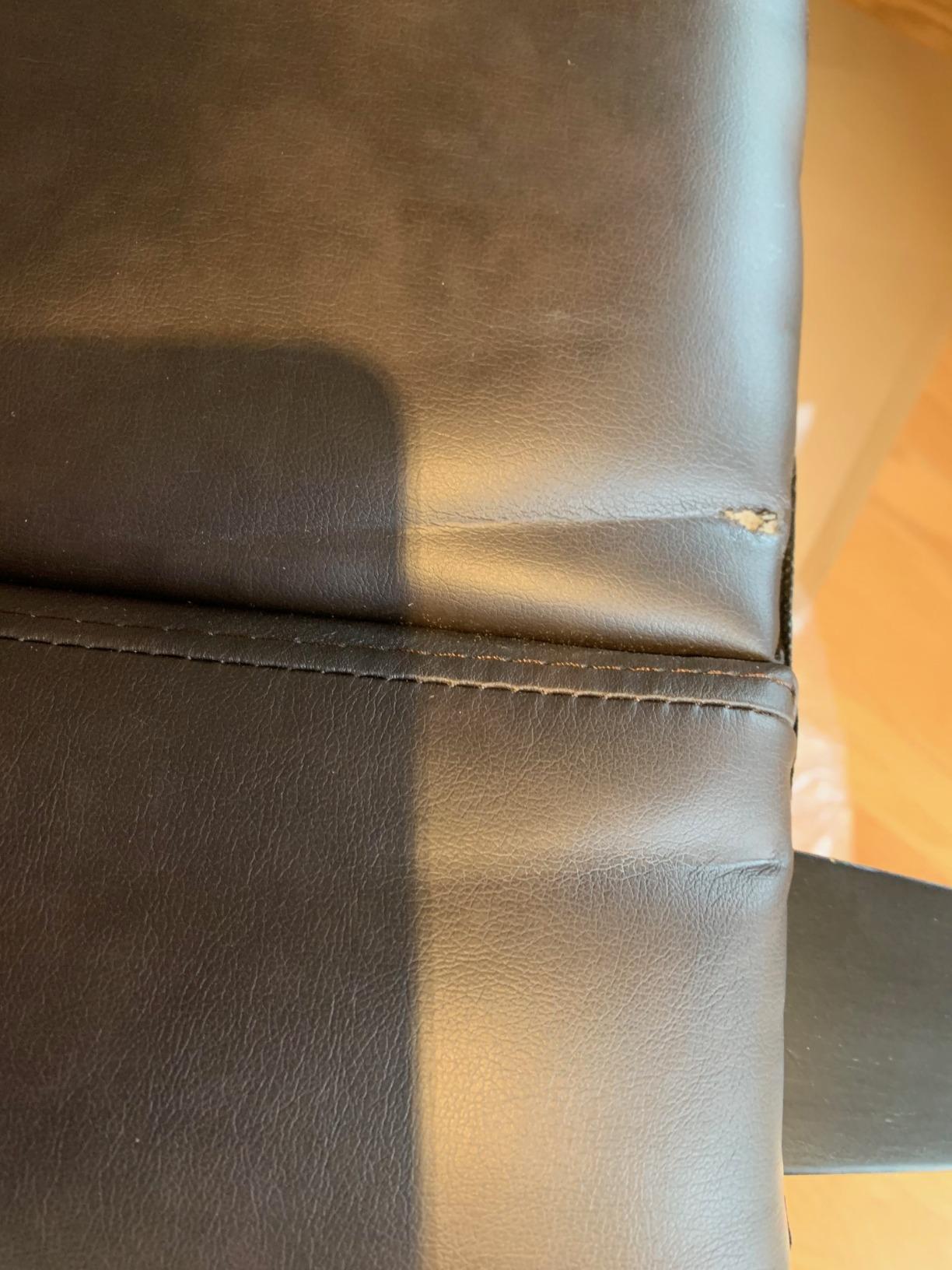 Flash Furniture HERCULES Diplomat Series Brown LeatherSoft Loveseat | Clean Line-Stitched, Durable Construction, Commercial Use customer photo 1