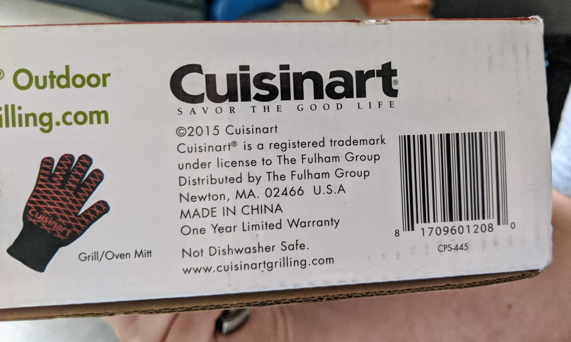 Cuisinart 3 Piece Pizza Grilling Pack, 13” Round Pizza Stone for Grill with Cutter and Foldable Stainless Steel Peel, Complete Set to Build Your Own Pizzas at Home customer photo 2
