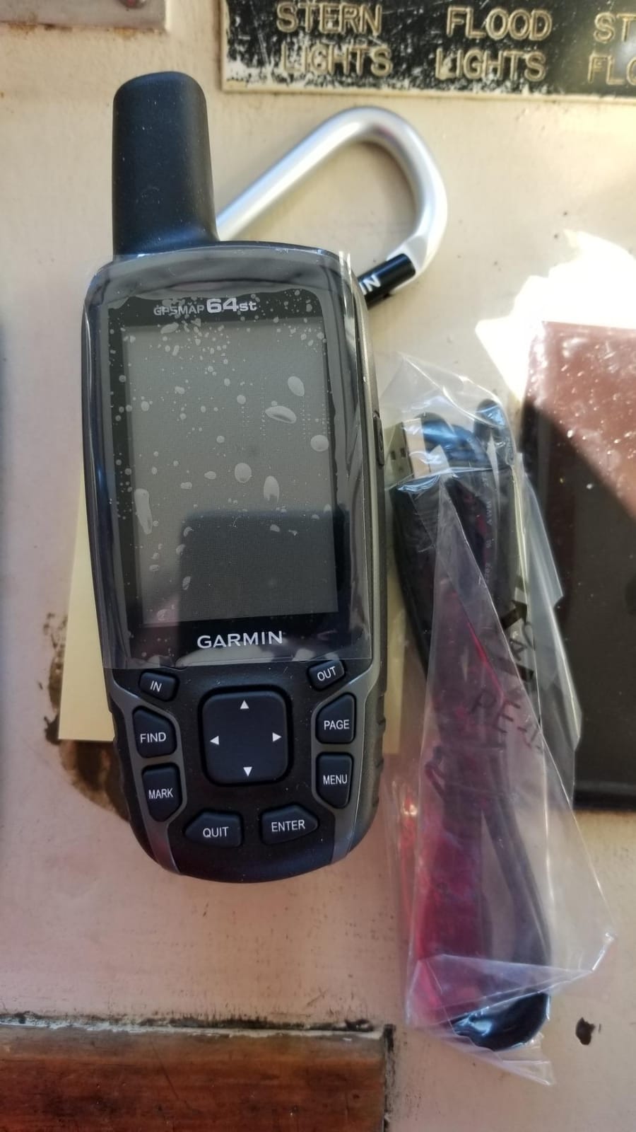 Garmin GPSMAP 64st, TOPO U.S. 100K with High-Sensitivity GPS and GLONASS Receiver customer photo 1