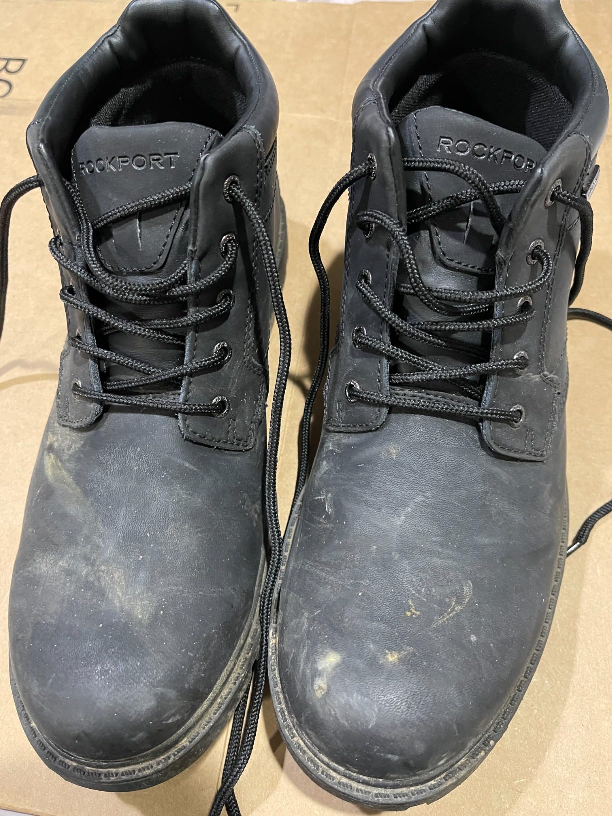 Rockport Men's Storm Surge Plain Toe Boot Chukka Boot customer photo 1