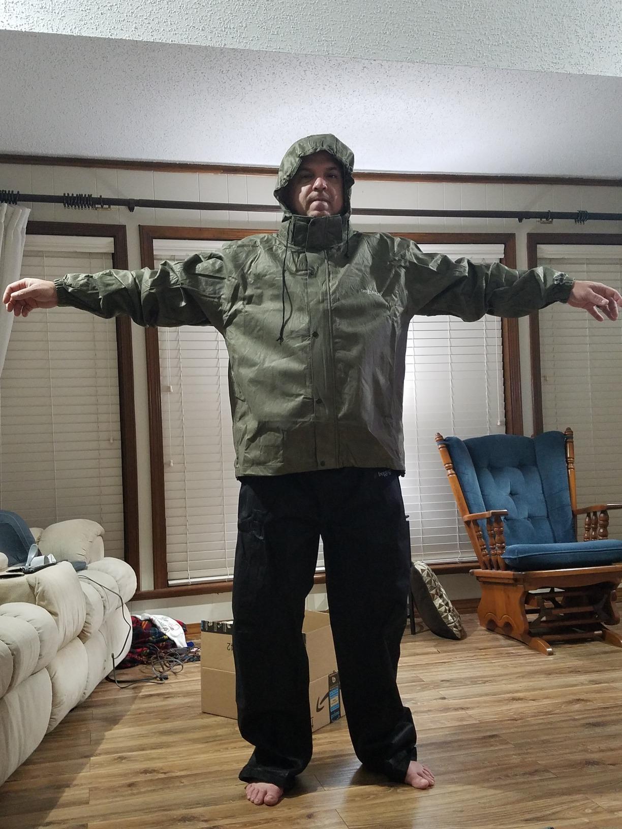 FROGG TOGGS Men's Classic All-Sport 3-Layer Waterproof Breathable Rain Suit customer photo 2