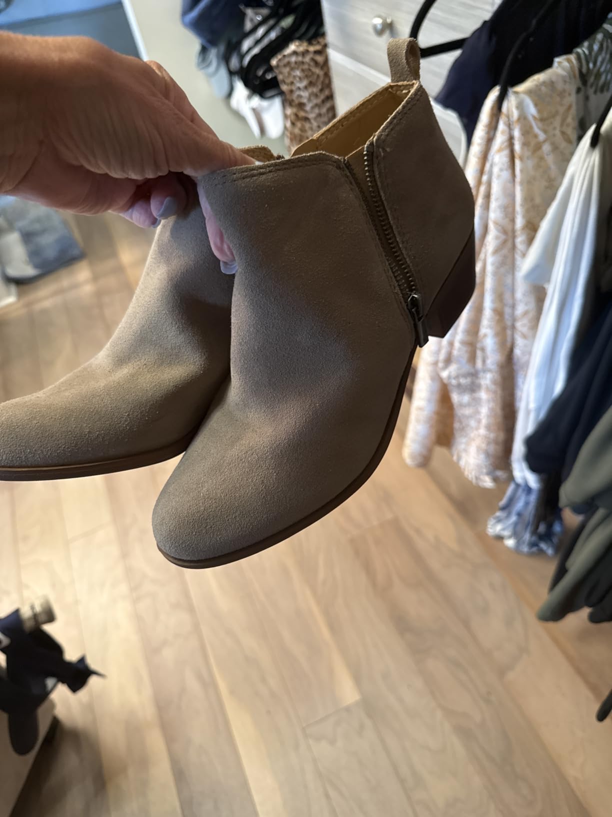 Lucky Brand Women's Basel Ankle Booties customer photo 2