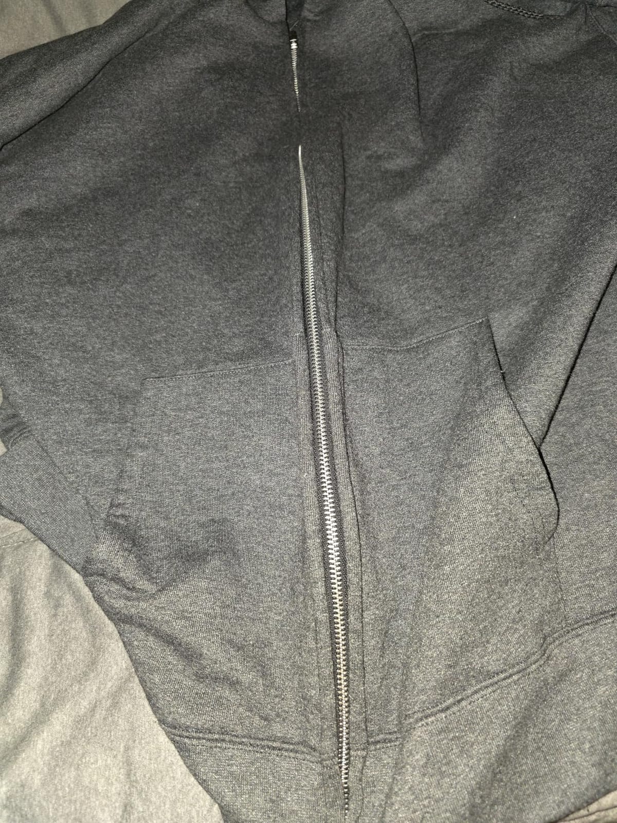 Hanes Men's Ultimate Full-Zip Hoodie, Men's Hooded Fleece Sweatshirt with Zipper customer photo 2
