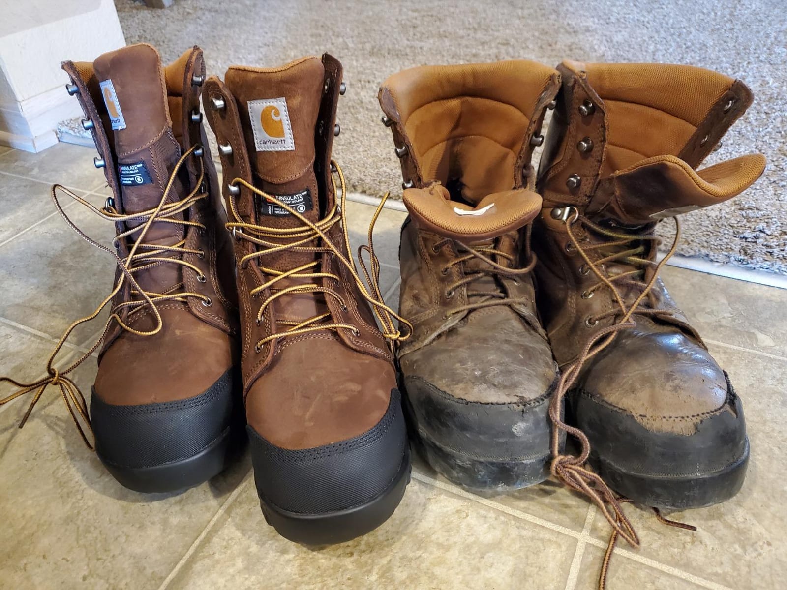 Carhartt Men's Rugged Flex Waterproof Insulated Boots customer photo 1