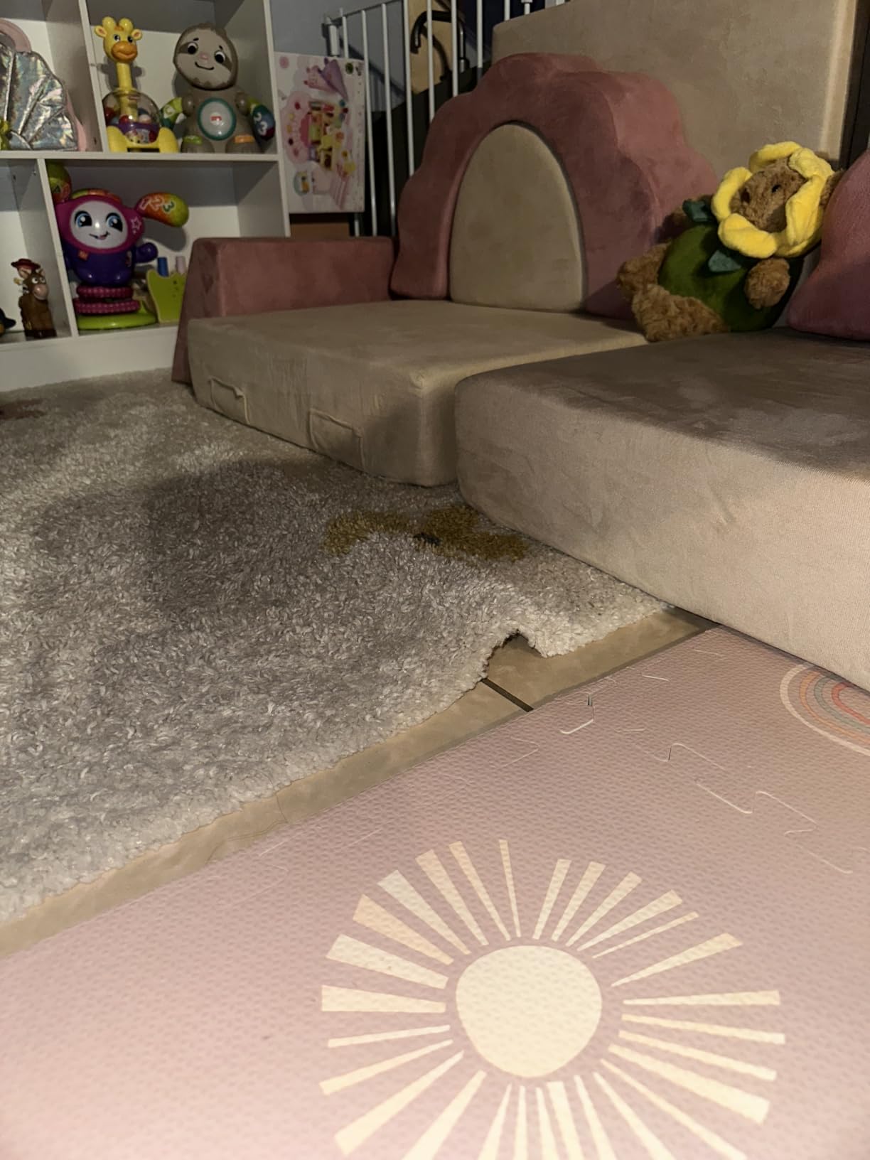 GORILLA GRIP® Slip Resistant Rug Pads for Hardwood Floor 8x10 Cream customer photo 1